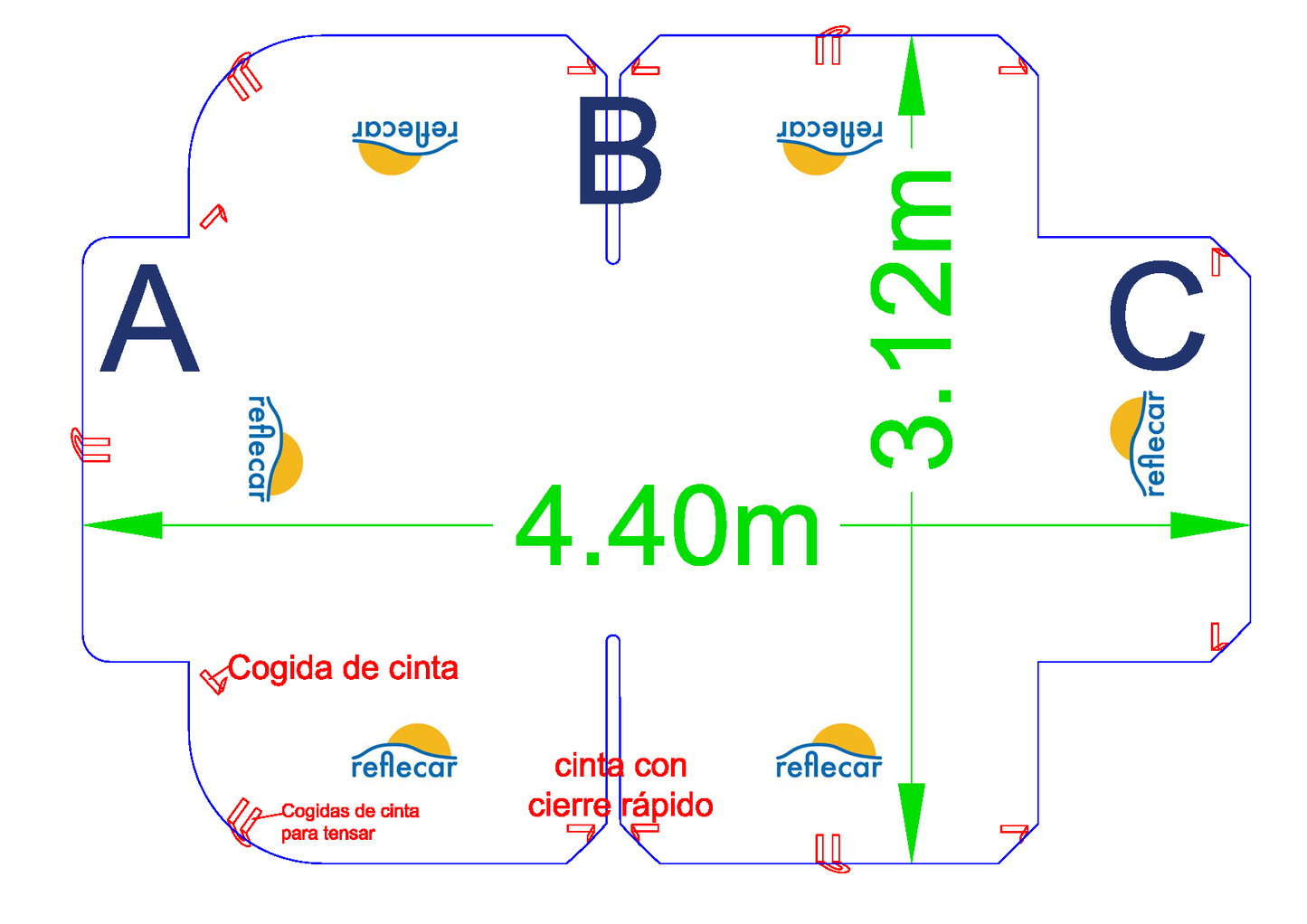 OSCURECEDOR aislante reflecar COMBI